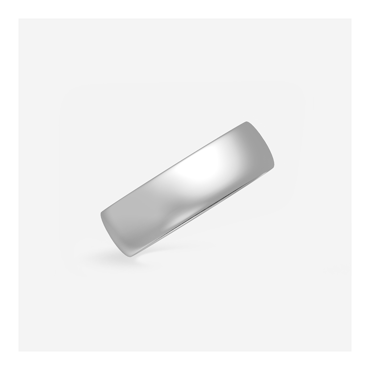 Additional Image 1 for  6mm Dome Wedding Band